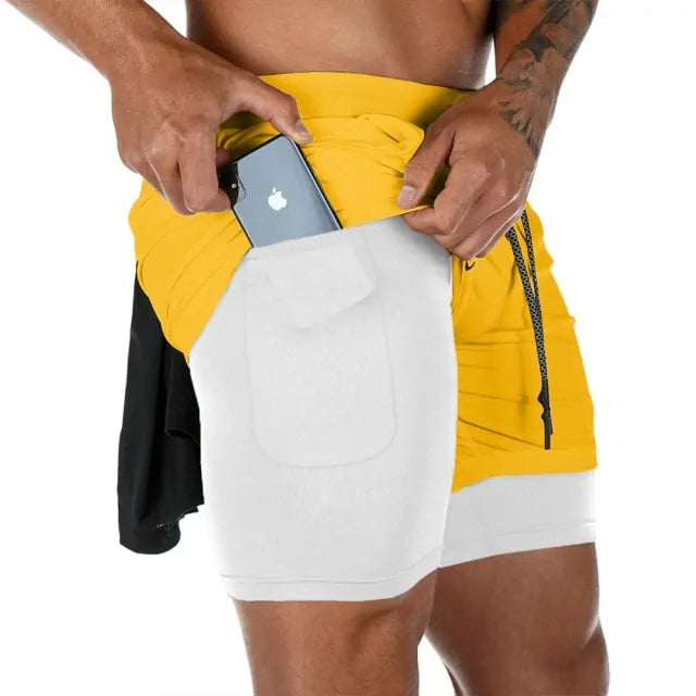 Pantalones cortos de gimnasio para hombre