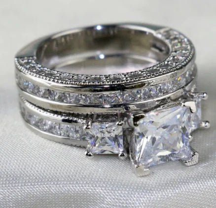 Geometric Silver Rings – Modern Wedding Bands & Statement Rings