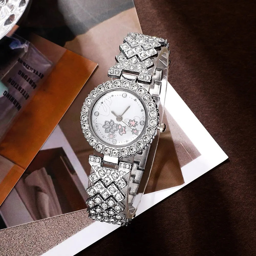 Conjunto de relojes de lujo para mujer