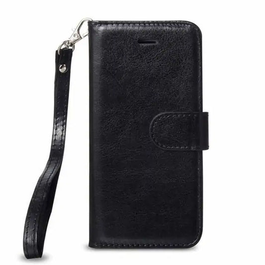 Funda tipo billetera con bloqueo RFID para iPhone