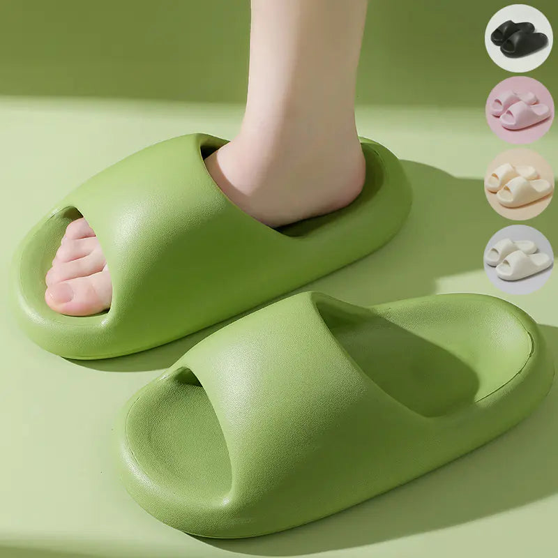 Candy Color Bread Slippers – Summer EVA Shoes (36–41)