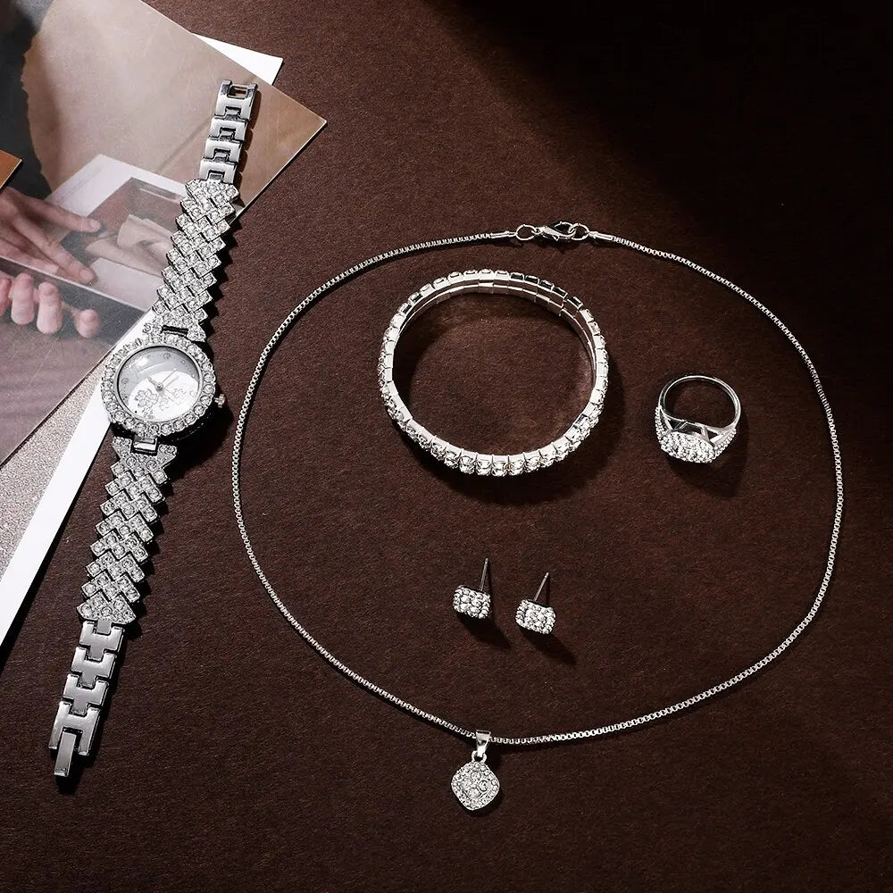 Conjunto de relojes de lujo para mujer