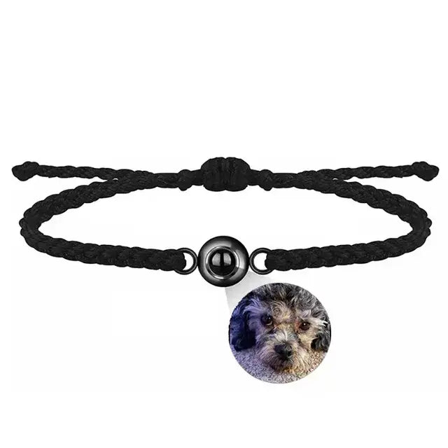 Pulsera de acero de titanio con imagen cubana
