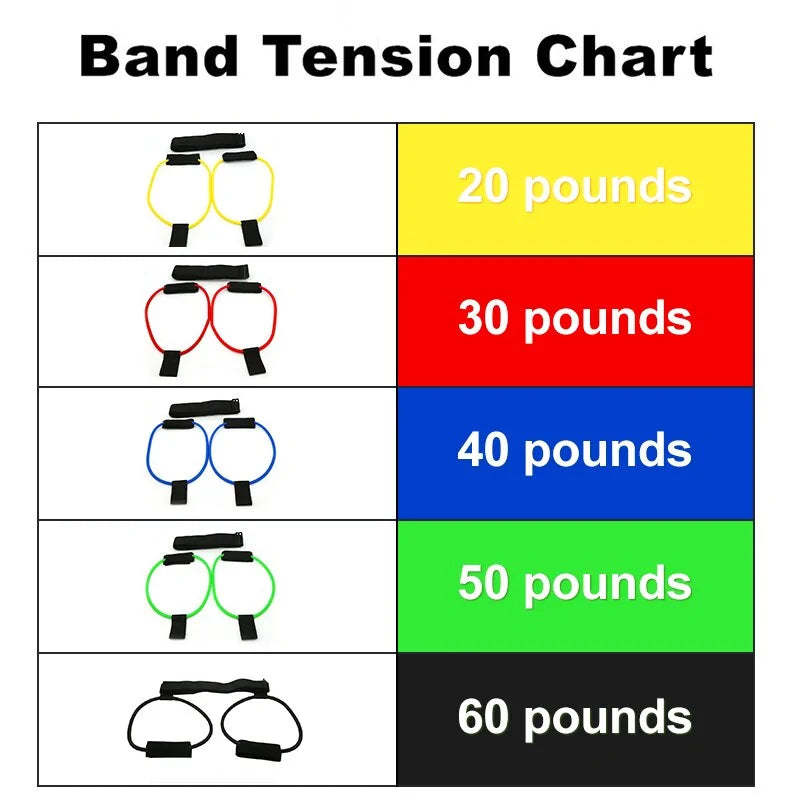 Bandes de résistance pour le fitness