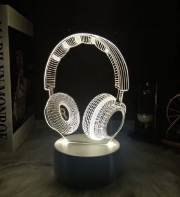 Luz nocturna de escritorio para habitación 3D