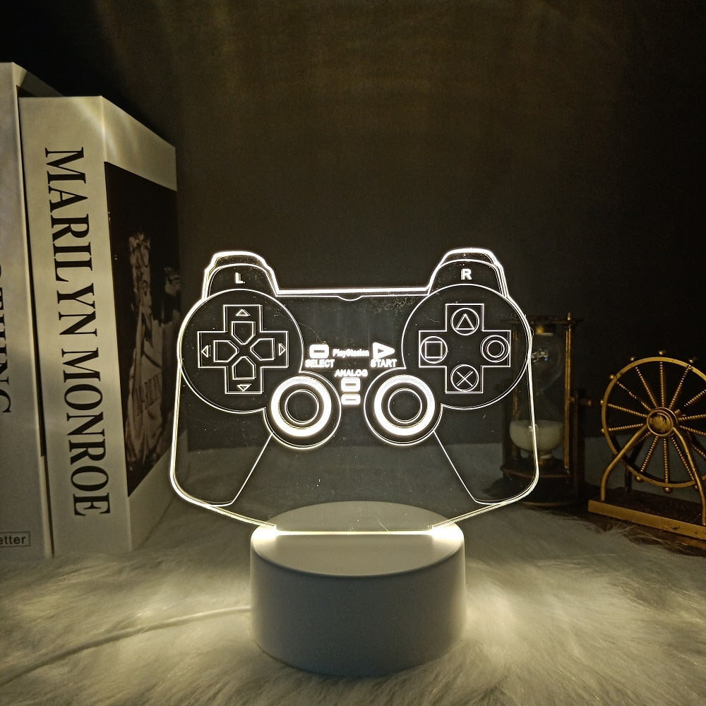Luz nocturna de escritorio para habitación 3D