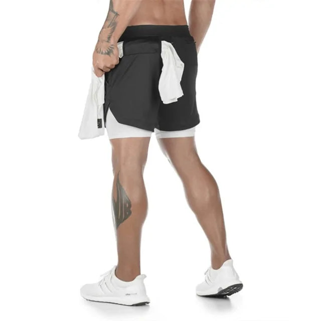 Pantalones cortos de gimnasio para hombre