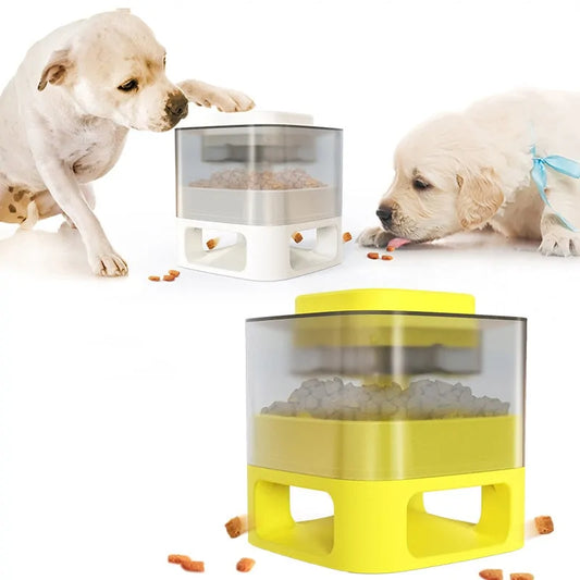 Comedero de entrenamiento para mascotas y dispensador de perros