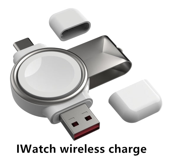 Cargador inalámbrico Magsafe 3 en 1