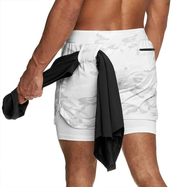Pantalones cortos de gimnasio para hombre