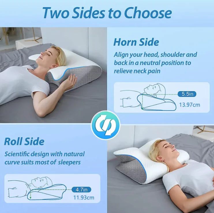 Butterfly Memory Foam Neck Pillow