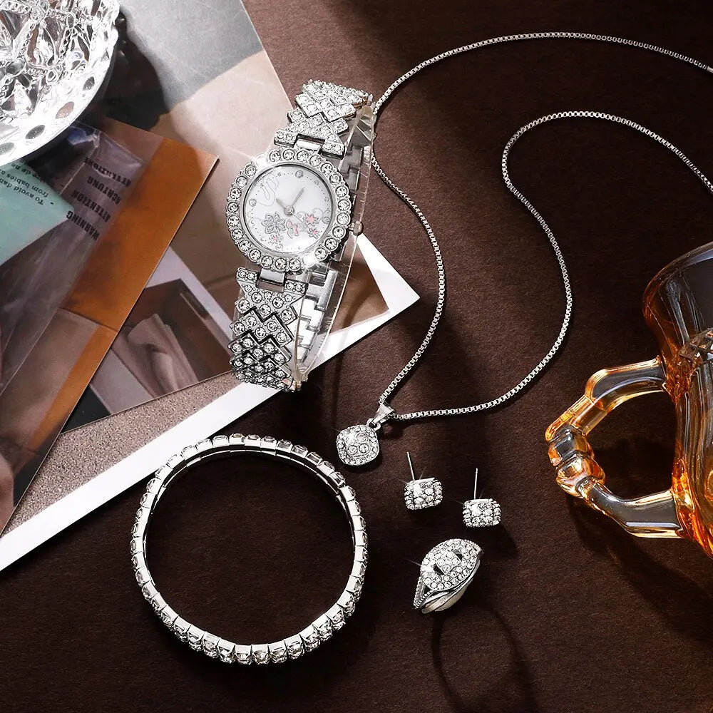 Conjunto de relojes de lujo para mujer