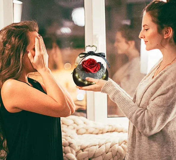 Cross-Border Rose Home Decor for Girlfriend – Handmade Immortal Flower
