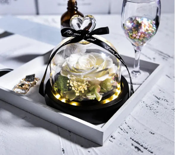 Cross-Border Rose Home Decor for Girlfriend – Handmade Immortal Flower