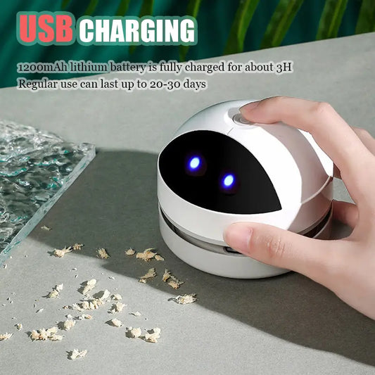 Aspiradora mini de mesa de escritorio