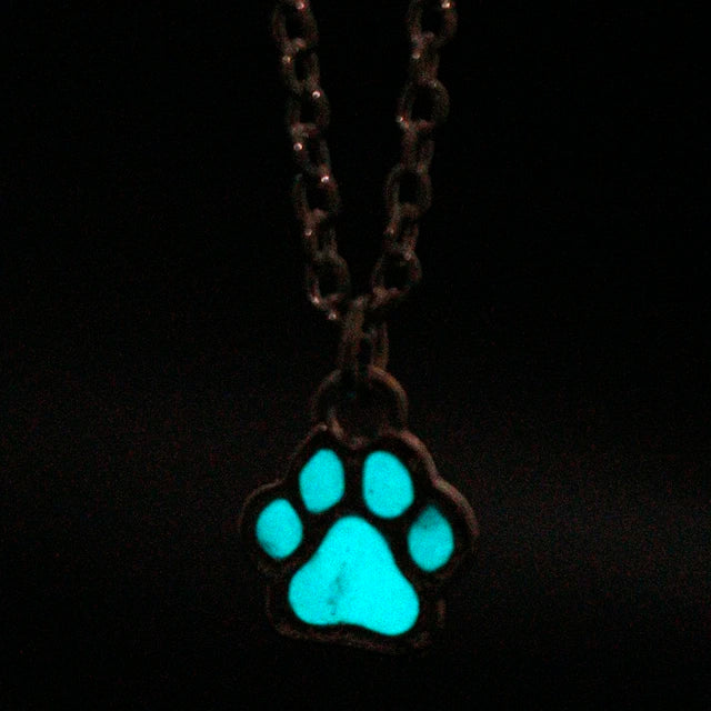Collier pendentif dragon lumineux