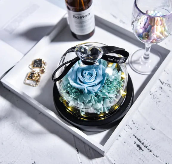 Cross-Border Rose Home Decor for Girlfriend – Handmade Immortal Flower