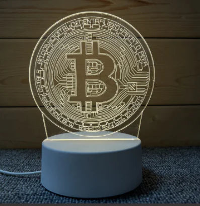 Luz nocturna de escritorio para habitación 3D