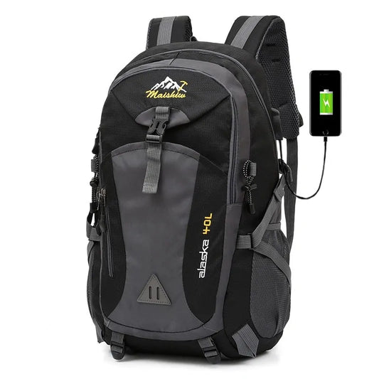 Mochila de viaje impermeable para acampar