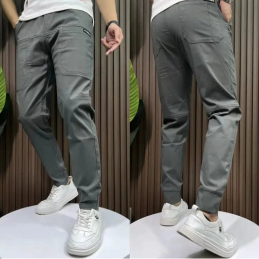 Pantalones cargo elásticos