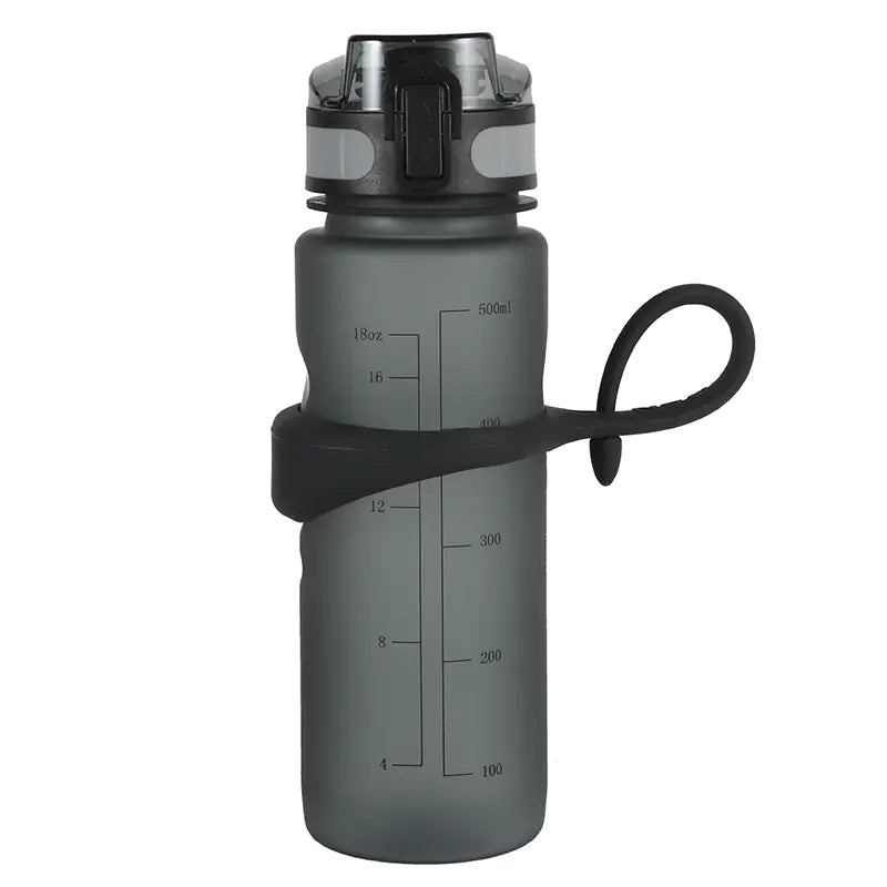 Fitness Sports Water Bottle with Magnetic Handle Ring – Multiple Colors