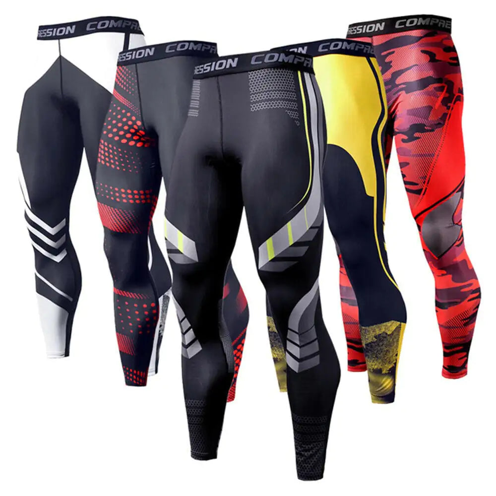 Men's Skinny Fit Quick Dry Fitness Sports Pants