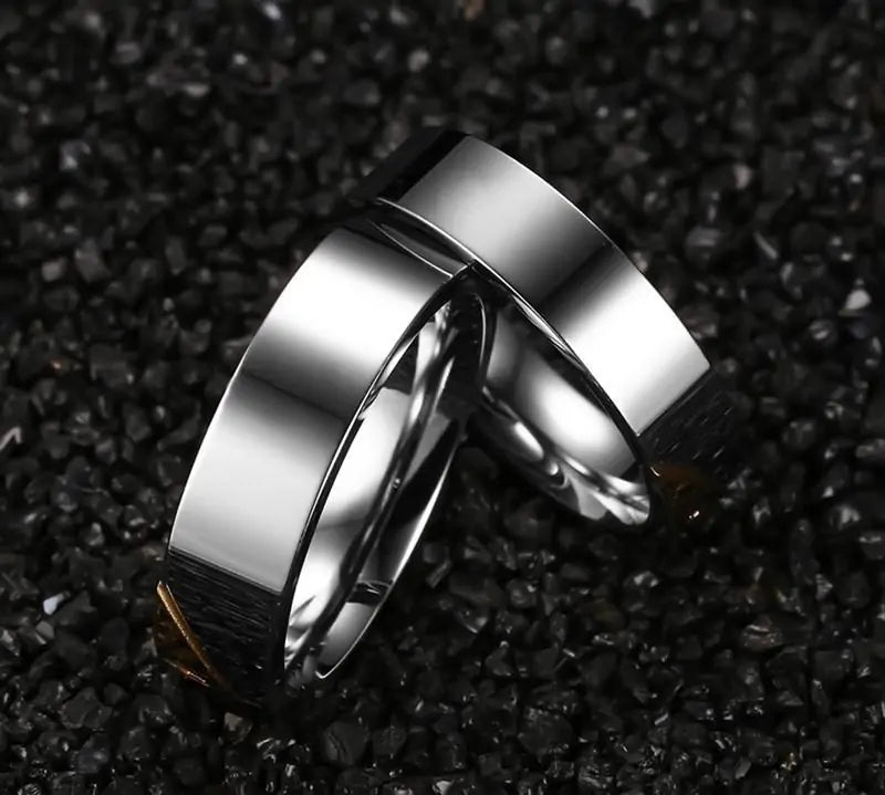 Anillos de promesa de amor eterno
