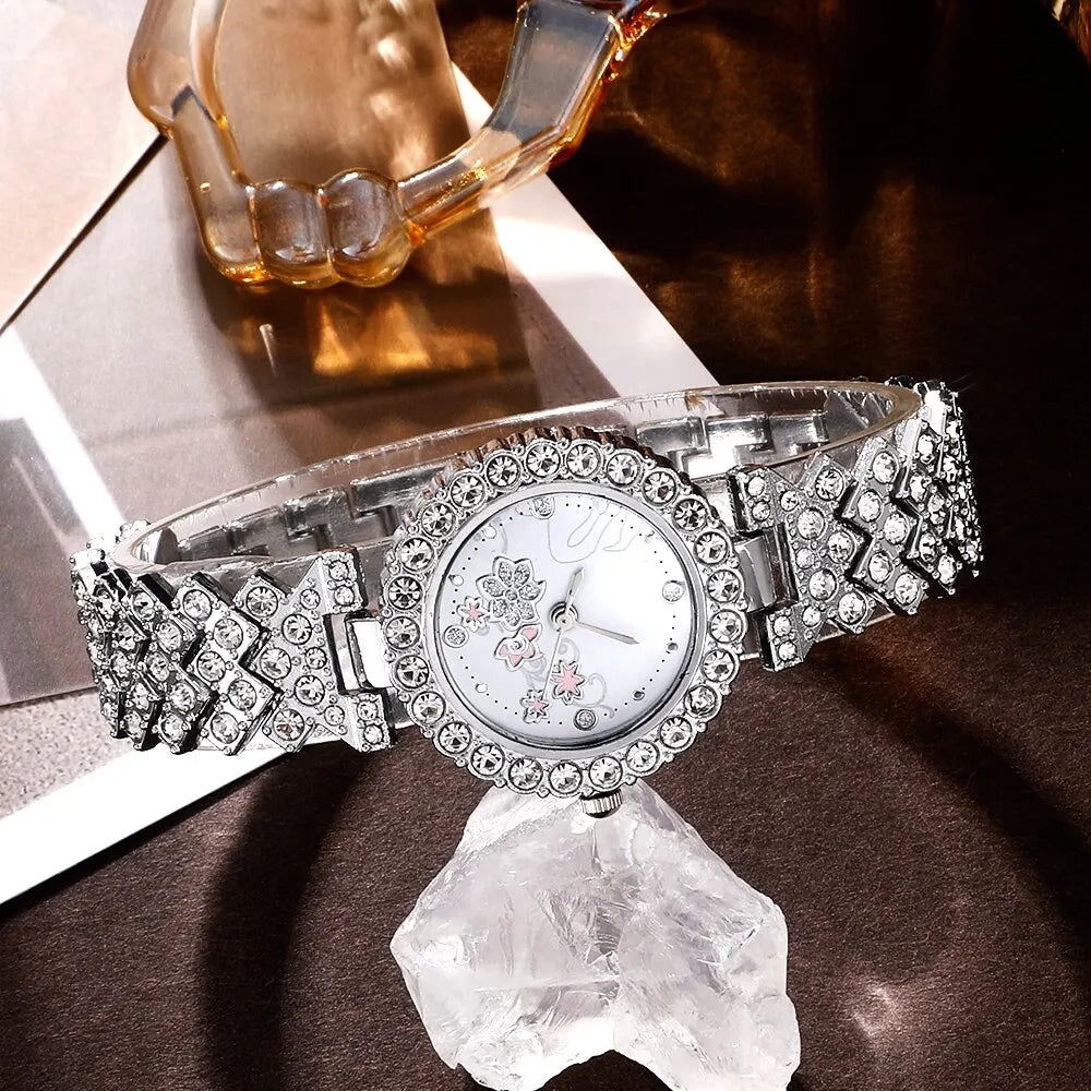 Conjunto de relojes de lujo para mujer