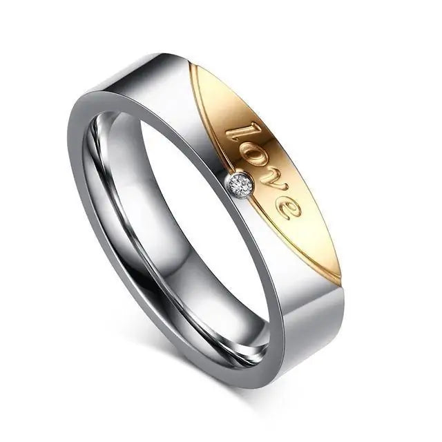 Anillos de promesa de amor eterno