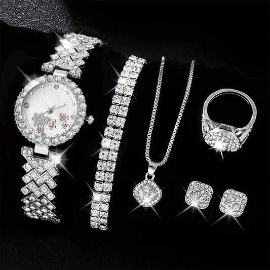 Conjunto de relojes de lujo para mujer