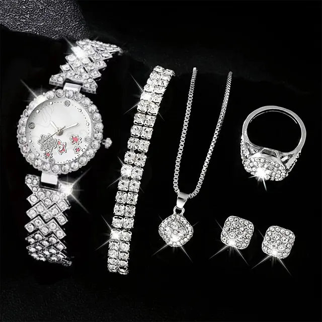 Conjunto de relojes de lujo para mujer