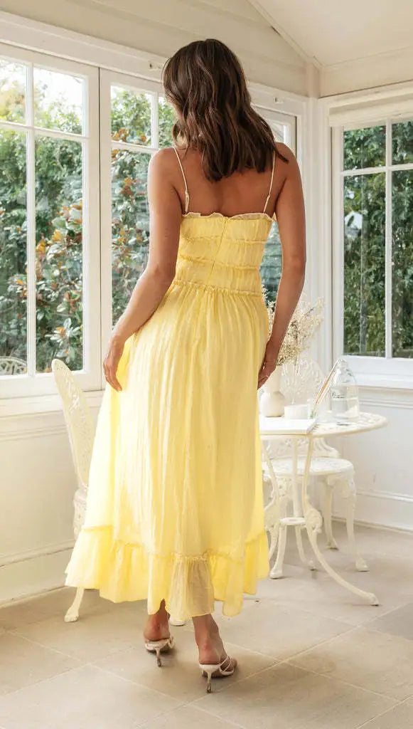 Vestido de tirantes para mujer