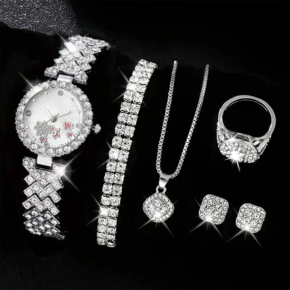 Conjunto de relojes de lujo para mujer