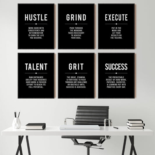 Arte mural motivacional inspirador