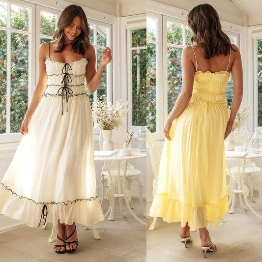 Vestido de tirantes para mujer