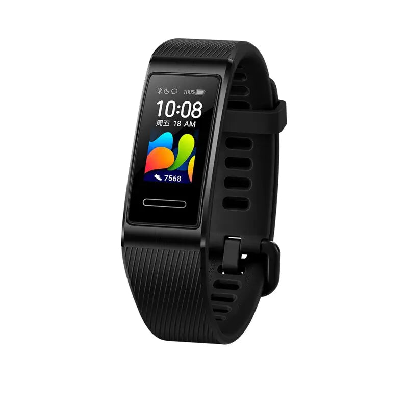 Smart Sports 4Pro Fitness Bracelet – Huawei Band 4 Style (Black, Pink, Orange)