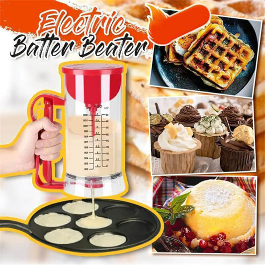 Dispensador de masa, separador y mezclador de pasta de harina para panqueques, herramienta para hornear, batidora eléctrica