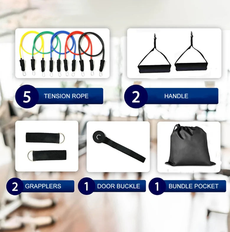 Bandes de résistance pour le fitness