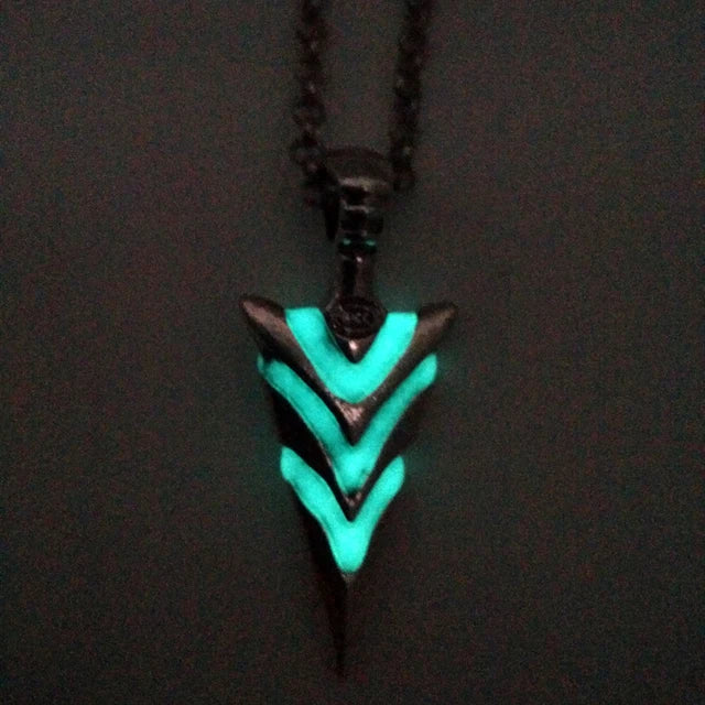 Collier pendentif dragon lumineux