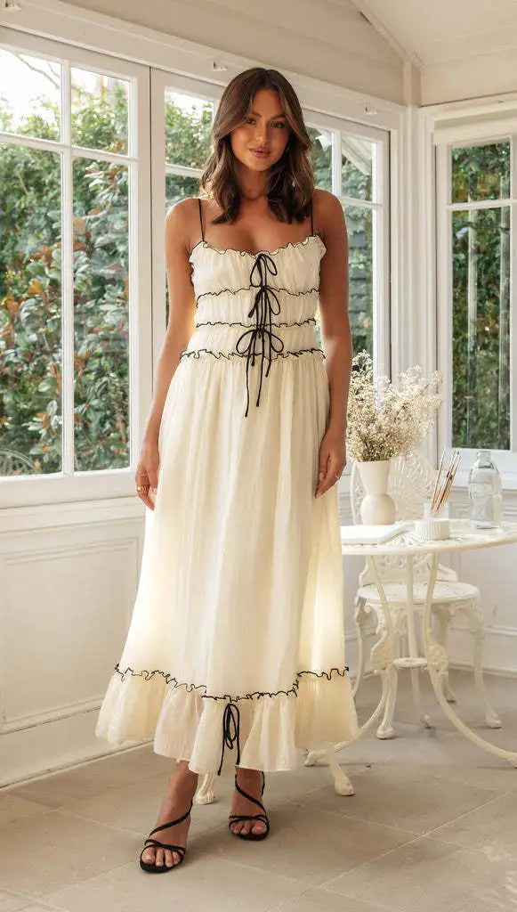 Vestido de tirantes para mujer