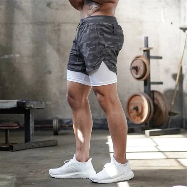 Pantalones cortos de gimnasio para hombre