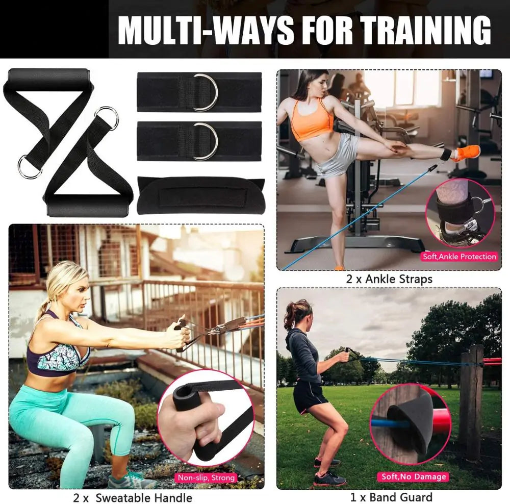 Bandes de résistance pour le fitness