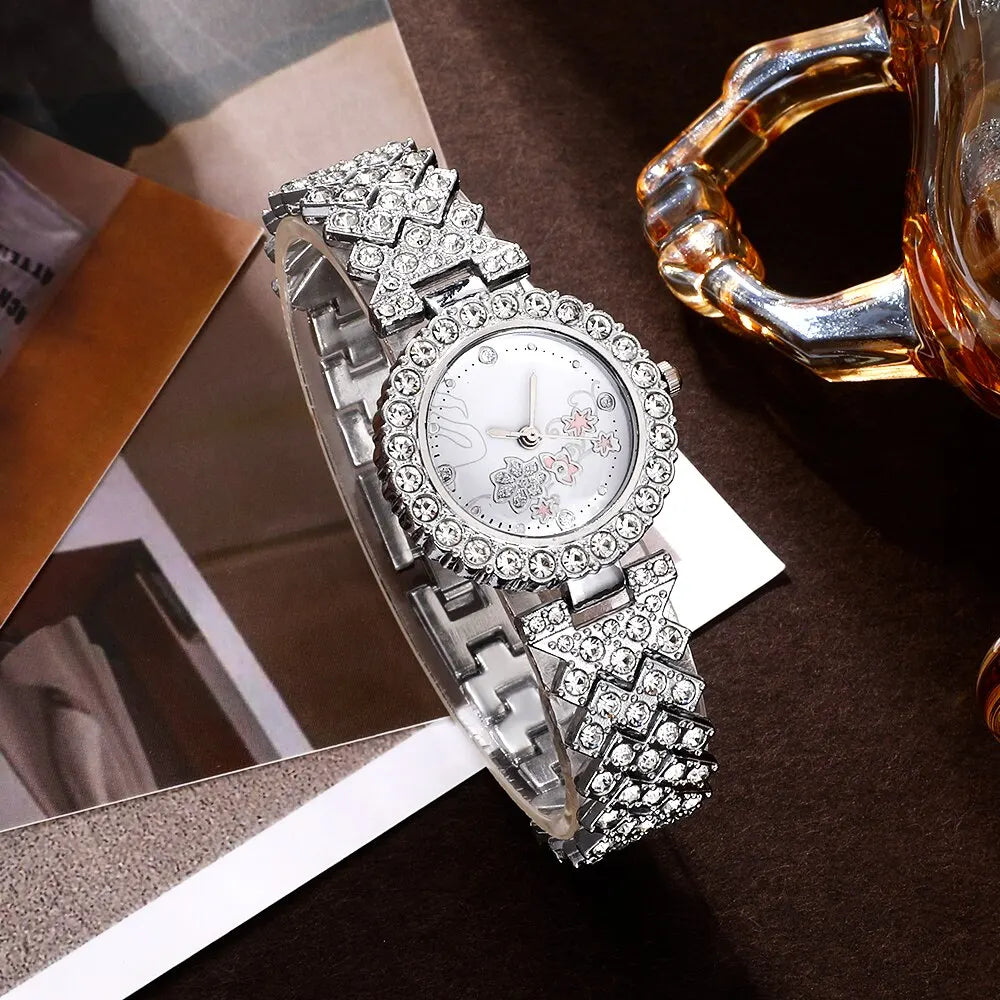 Conjunto de relojes de lujo para mujer