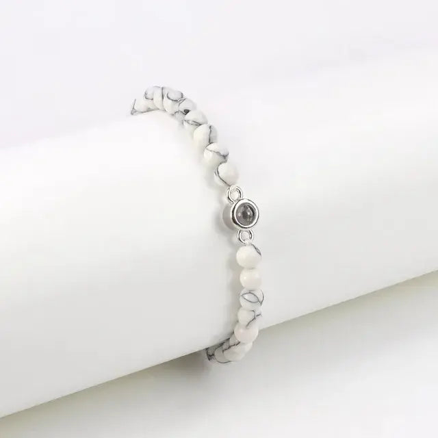 Pulsera de acero de titanio con imagen cubana