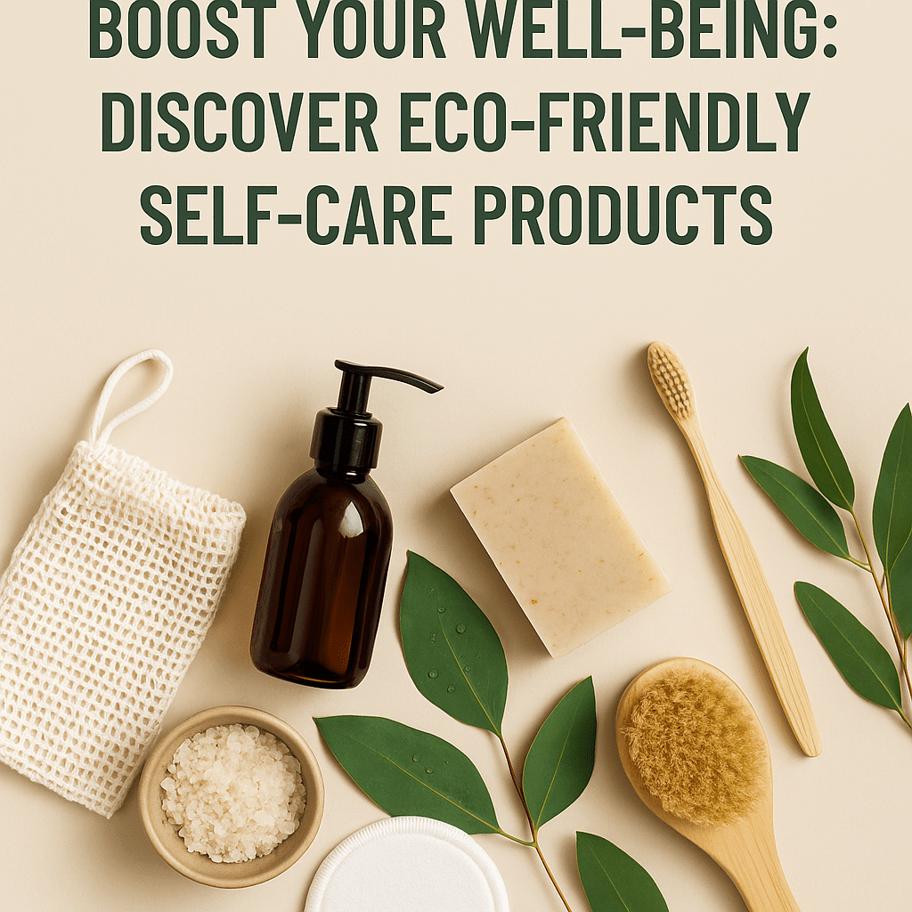Boost Your Well-Being:  Eco-Friendly Self-Care Products - Trendy Home Mart