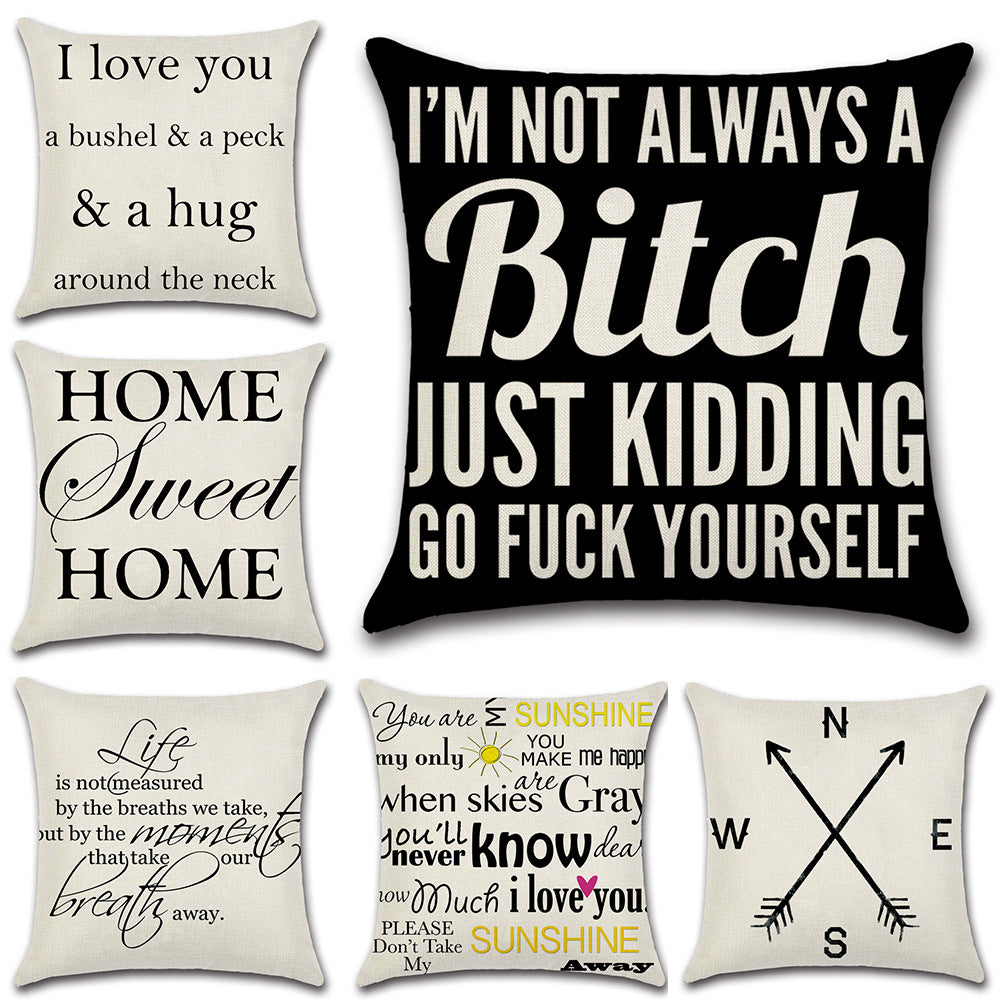 Inspirational Love Pillow Covers for Valentine's Day