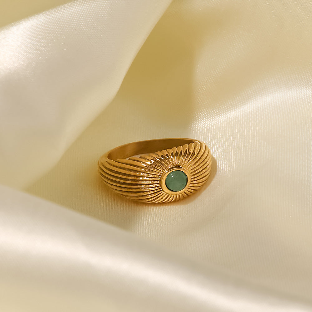 French Vintage Style Women's Jewelry Ring