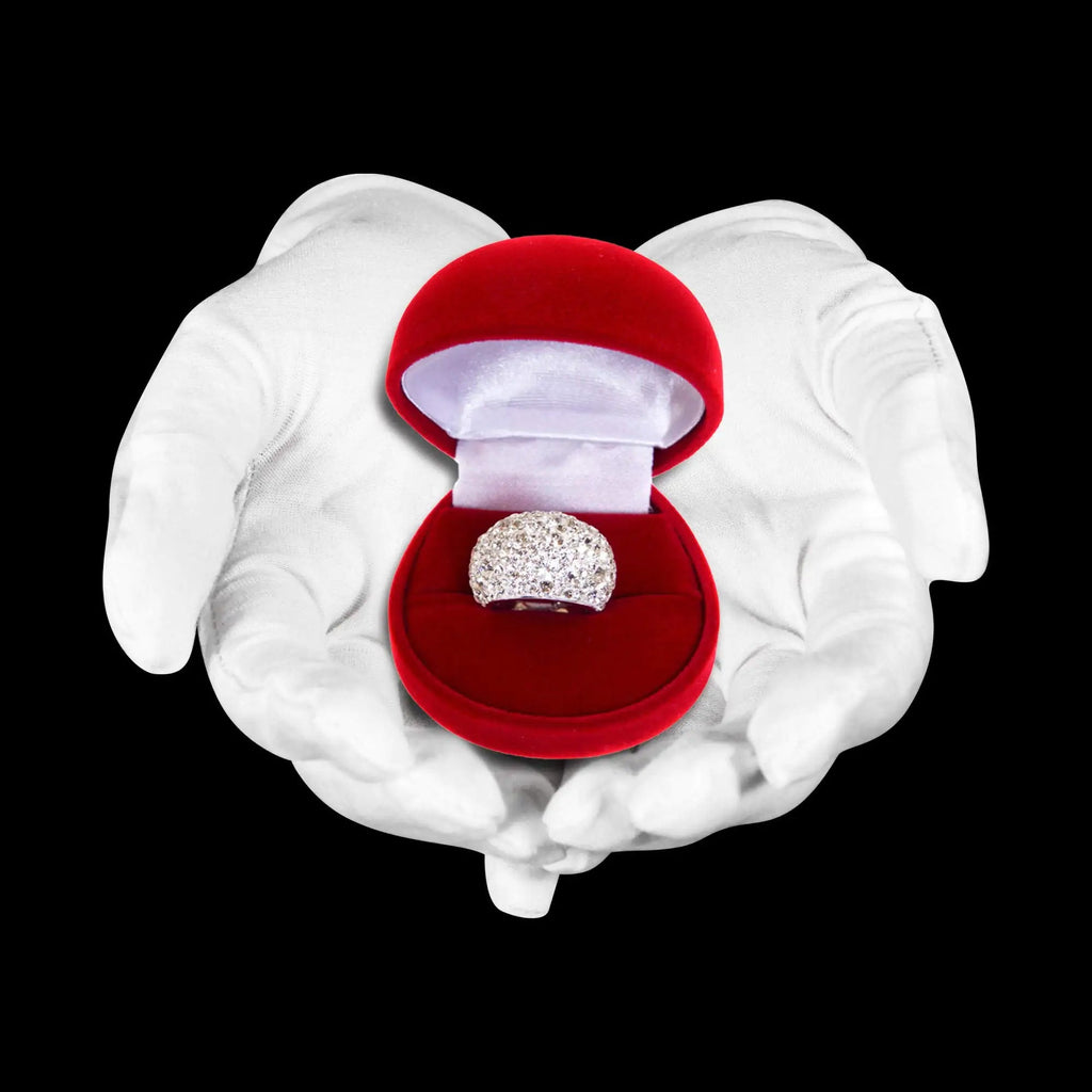 6 Pairs White Cotton Gloves for Dry Hands Eczema SPA Moisturizing - Work Glove Liners for Serving Costume Inspection 6 Pairs - Trendy Home Mart