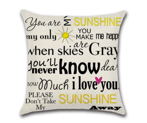 Inspirational Love Pillow Covers for Valentine's Day