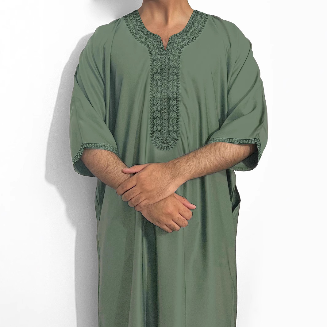 Ethnic Men's Clothing Middle East Muslim Loose Robe Men